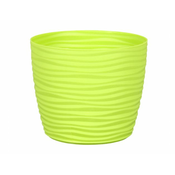 Pokrov za cvetlični lonček SAHARA PRIMULE plastika mat d11x9cm