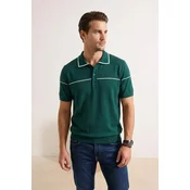 Trendyol Muška majica Tmnss26Ts00019, Zelena