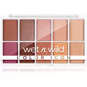 Wet n Wild Color Icon 10-Pan paleta senčil za oči odtenek Heart & Sol 12 g