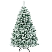 COSTWAY Umetno božično drevo z lučkami LED 135 cm, (5000065472)