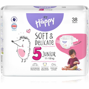 BELLA Baby Happy Soft&Delicate Size 5 Junior jednokratne pelene 38 kom