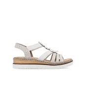 Rieker Sandali 679L4-80 Bela