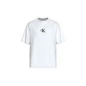 Calvin Klein Jeans Majica marine / bela