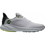 Footjoy Flex XP muške cipele za golf White/Black/Lime 40,5