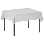 vidaXL Klobučevina za mizo 5 kos Pravokotna Bela 110 x 140 cm