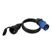 Commel adapter CEE - šuko, H07RN-F 3G1,5 / 1,5 m