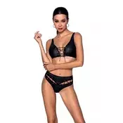 Ženski sexy erotski set veša Francesca, Crni