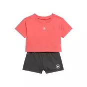 CONVERSE Komplet svetlo rdeča/črna/bela