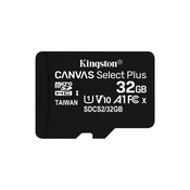 KINGSTON spominska micro SDHC kartica CANVAS SELECT Plus 32GB