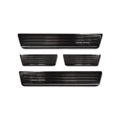 Door sill trims Smart Forfour 2014- (dark, matte)