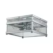 Elstead HOLBORN-F-PC - Spoljna svetiljka HOLBORN 2xE27/60W/230V IP44 sjajni hrom