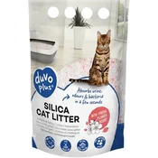 Cat silikagel posteljnina Duvo+ cvetje 5 l oranžna