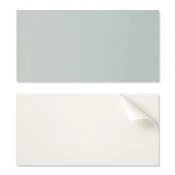 shumee Komplet samolepilnih vinilnih ploščic svetlo zelene barve 6x60x30 cm