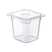ARAVEN Gastronorm posoda GN 1/6, polikarbonat, globina: 150 mm, prostornina: 2,3 L