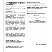 Ero Prehransko dopolnilo-APHRODICT LOVE DROPS 20 ml