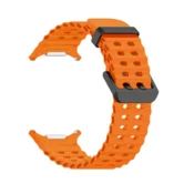 Silikonski pašček za Samsung Galaxy Watch Ultra, oranžen
