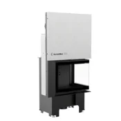 Kratki vgradni kamin VNP/610/430/BLACK
