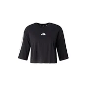 ADIDAS SPORTSWEAR Široka majica črna/bela
