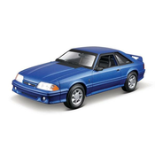Maisto - 1993 Ford Mustang SVT Cobra, kovinska modra, montažna linija, 1:24