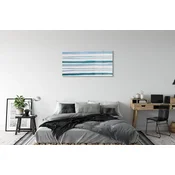 tulup.si Slika na akrilnem steklu Nepravilne proge 120x60 cm 4 obešalnika