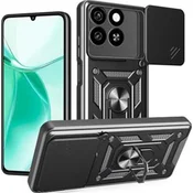 Ovitek Defender Slide ZTE Blade A35/A55 - črn