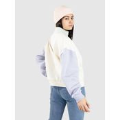 Vans Colorblock Half Zip Mock Jopa s kapuco marshmallow / cosmic sky Gr. L