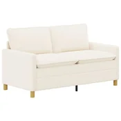 Vidaxl Kavč Krem 156 x 81 x 87,5 cm Blago