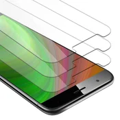 Cadorabo CADORABO Huawei ASCEND G7 PLUS/G8/GX8 - Zaščitna folija - 3-pack Kaljeno zaščitno steklo za zaslone s trdoto 9H in združljivostjo s 3D, (20548308)