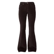 Vero Moda Tall Hlače VMTESSA temno rjava
