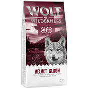 Wolf of Wilderness Velvet Gloom puretina i pastrva - bez žitarica - 2 x 12 kg