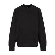 Boys sweatshirt Light Terry Crew black