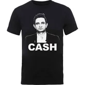 Johnny Cash Straight Stare Black M Majica
