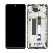 Xiaomi Mi 10T Lite 5G - LCD zaslon + steklo na dotik + okvir (Black) TFT