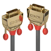 LINDY Cable DVI, High Speed Gold Line, Single Link, 20m - 20-GODIŠNJE JAMSTVO 36217