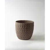 Madame Coco Saksija za cvece Dolly, 26cm, Smeda