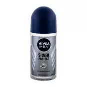 Nivea Men Silver Protect 48h antiperspirant roll-on 50 ml za muškarce