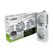 Palit graficka kartica 5060 Ti bela OC, 8GB GDDR7