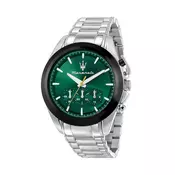 Ročna ura Maserati Traguardo Chronograph R8873612065 Srebrna