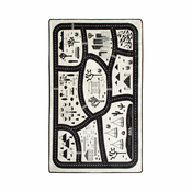 Conceptum Hypnose Tepih Black City 140x190 cm