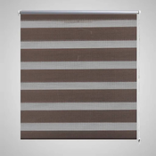 VIDAXL črtasti zebra rolo 50x100cm, kavna