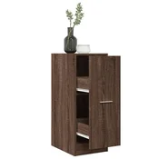 Vidaxl vidaXL Lekarniška omarica rjav hrast 30x41x77,5 cm