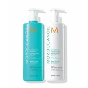 Set šampon i regenerator SMOOTH – Moroccanoil – 2×500 ml
