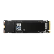 Samsung 4TB 990 EVO Plus M.2 80mm PCI-e 5.0 x2 NVMe, V-NAND