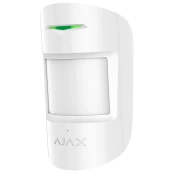 Ajax Systems 38097.06.WH1 CombiProtect Jeweller - brezžični senzor gibanja in razbitja stekla - bel