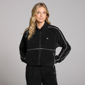 MP Womens Lifestyle Towelling Tracksuit Jacket - Black - XL