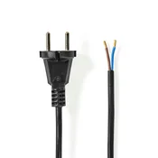 Nedis Dammsugare nätsladd 10 0 m CEE 7 17 250 V AC 16 A Svart PVC