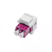 Digitus DN-96019-1-K optični adapter LC/LC 1 kos(-i) Vijolična