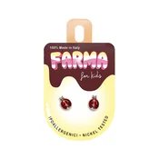 Farma Bijoux Djecje Hipoalergene naušnice Ladybug A555