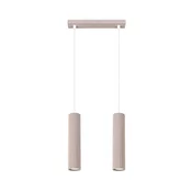 Brilagi - LED luster na sajli CRESTO 2xGU10/10W/230V taupe