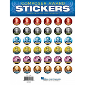 DP COMPOSER AWARD STICKERS(nalepke skladatelji)